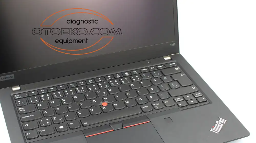 طقم جهاز تشخيص شاحنات ومعدات فولفو الأصلي Volvo VOCOM II 88894000 مع لابتوب مبرمج جاهز للعمل - 4